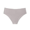 thumbnail image 1 of Dasayo Seamless Womens Panties under $5 Thong Gray G-String Low Waist Cheeky Panty Girls Hipster Underwear XS, 1 of 2