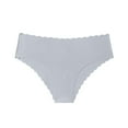 thumbnail image 1 of Dasayo Thong Women Panties Gray Seamless Solid G-String Cheeky Low Waist Panty Underwear Women Bikini M, 1 of 2