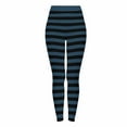 thumbnail image 1 of Dasayo Ultra Soft Women Leggings Slim-Leg High Waist Light Blue Jeggings Striped Buttery Soft Tights Women Pants S, 1 of 9
