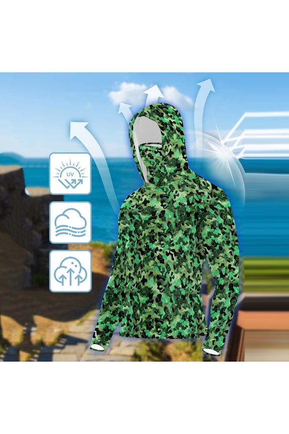 Women Hoodie Sun Long Sleeve Graphic Prints UV Breathable Hoodies Womens T Shirts S