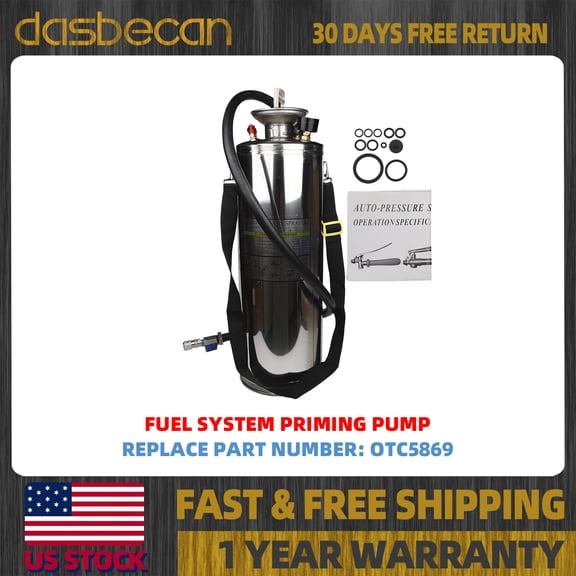 Dasbecan Fuel System Priming Pump For Detroit Diesel S60 MBE900 MBE4000 DD13/ 15  Replace# OTC5869 , J-47912, J47912 , 12-922-01 , 15-922-01