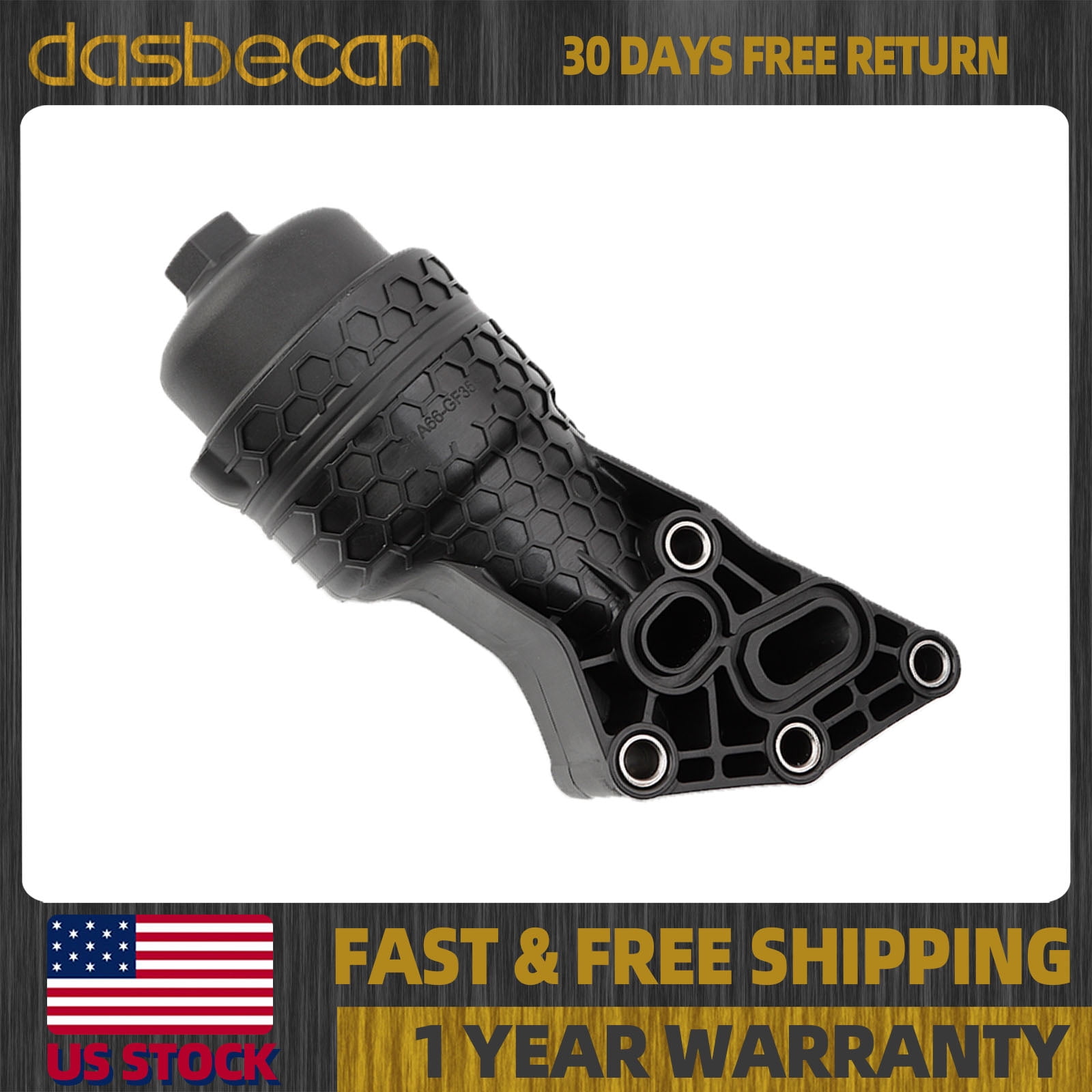 Dasbecan Oil Filter Housing FOR Hyundai Palisade Kia Sorento Sedona 2017-2024 #26300-3LAA0 263003LAA0