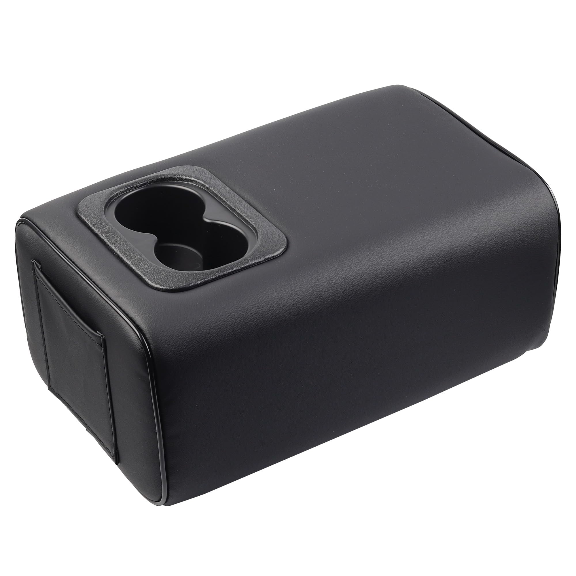 Universal Rear Seat Armrest Console - With Cup Holders, Storage Box & Bags, For Cars Without Center Console