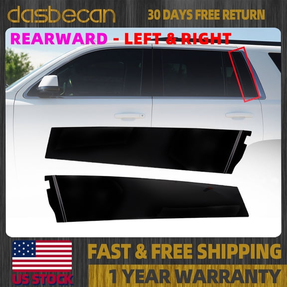 Dasbecan Window Trim Molding Panel For Chevrolet Tahoe GMC Yukon 2015-18 926-245 926-246