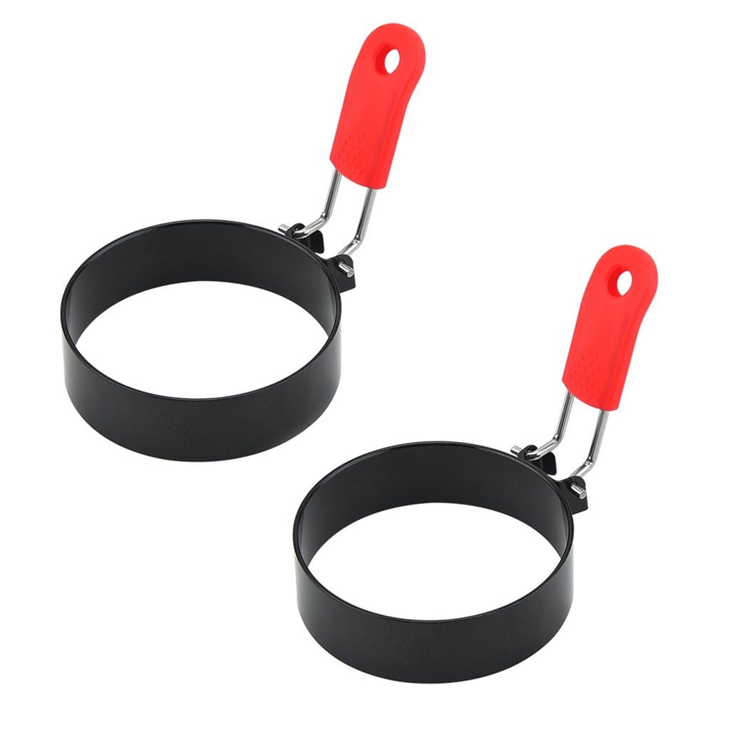 Dasbsug Stainless Steel Egg Rings Mold, Egg Rings Set for Frying Eggs
