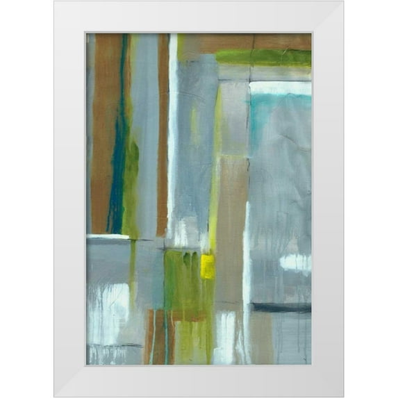 Dascher, Dennis 11x14 White Modern Wood Framed Museum Art Print Titled - Crossroads 1