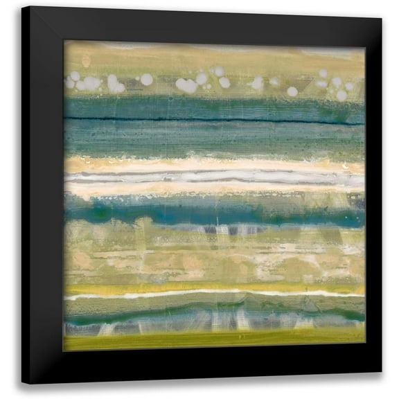 Dascher, Dennis 12x12 Black Modern Framed Museum Art Print Titled - Woodlands 1