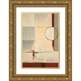 thumbnail image 1 of Dascher, Dennis  13x18 Gold Ornate Wood Framed with Double Matting Museum Art Print Titled - Looking Back 2, 1 of 4
