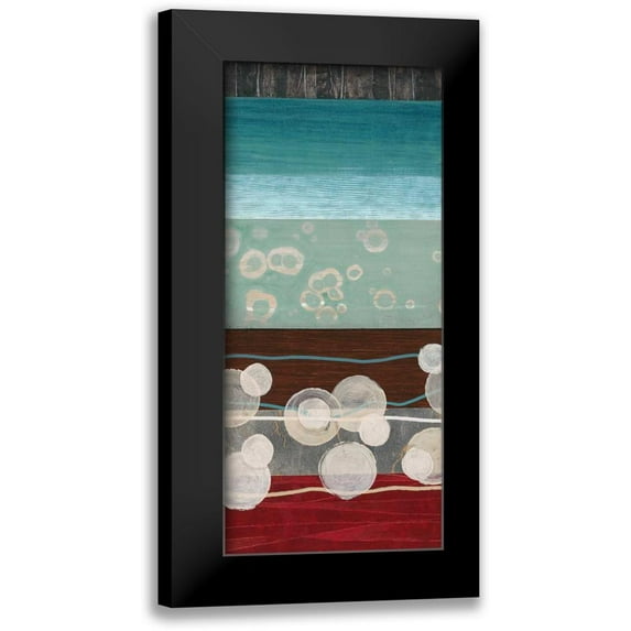 Dascher, Dennis 13x24 Black Modern Framed Museum Art Print Titled - Light Flare 1