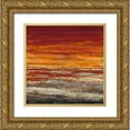 thumbnail image 1 of Dascher, Dennis  15x15 Gold Ornate Wood Framed with Double Matting Museum Art Print Titled - Autumn Sunset, 1 of 4