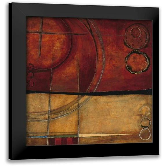 Dascher, Dennis 20x20 Black Modern Framed Museum Art Print Titled - Corridor 2