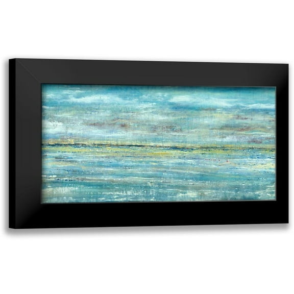 Dascher, Dennis 24x14 Black Modern Framed Museum Art Print Titled - Oceanside
