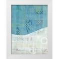 thumbnail image 1 of Dascher, Dennis  25x32 White Modern Wood Framed Museum Art Print Titled - India Silk Blue, 1 of 4