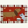 thumbnail image 1 of Jellybean - Indoor/Outdoor Rug - Daschund Dinner, 1 of 2