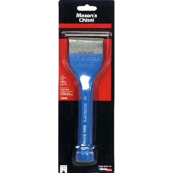 Dasco Pro 334-0 High Carbon Steel Masons Chisel, 2-1/4"