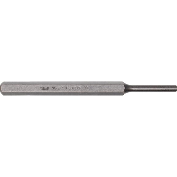 Dasco Pro 589 Carbon Steel Pin Punch, 1/4-Inch