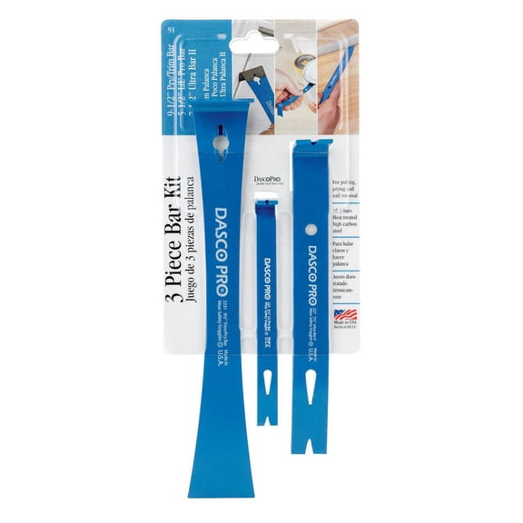 Dasco Pro 91 3-Piece Bar Kit — Residential Use, Standard Application