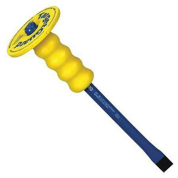 Dasco Pro G410 Carbon Steel Guarded Long Cold Chisel