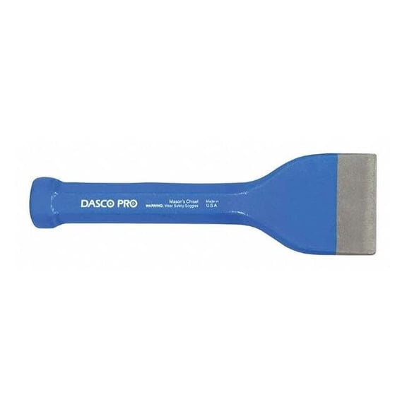 Dasco Pro Mason Chisel, 1-1/4" Tip x 7-1/2" L 332