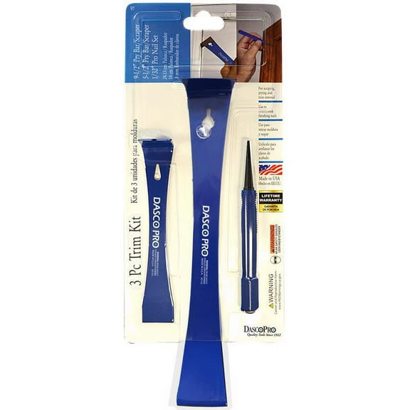 Dasco Pro Trim Kit,Heat Treated High Carbon Steel 97