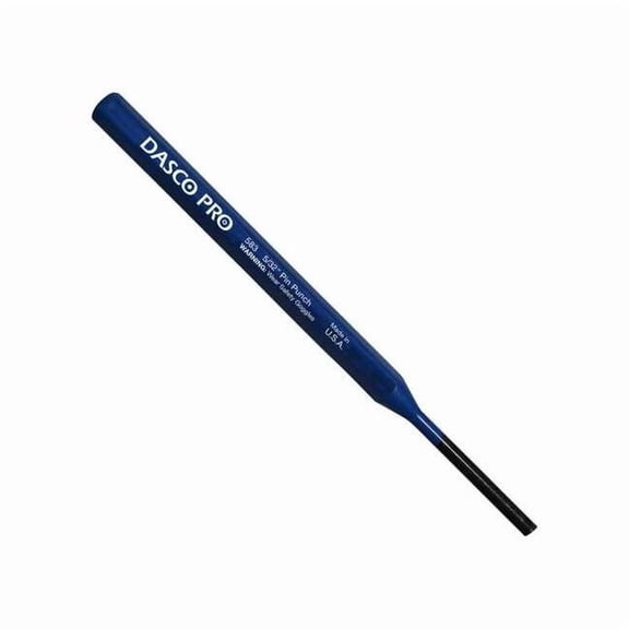 Dasco Pro Pin Punch, 5/32 Tip x 5-1/2" L 583