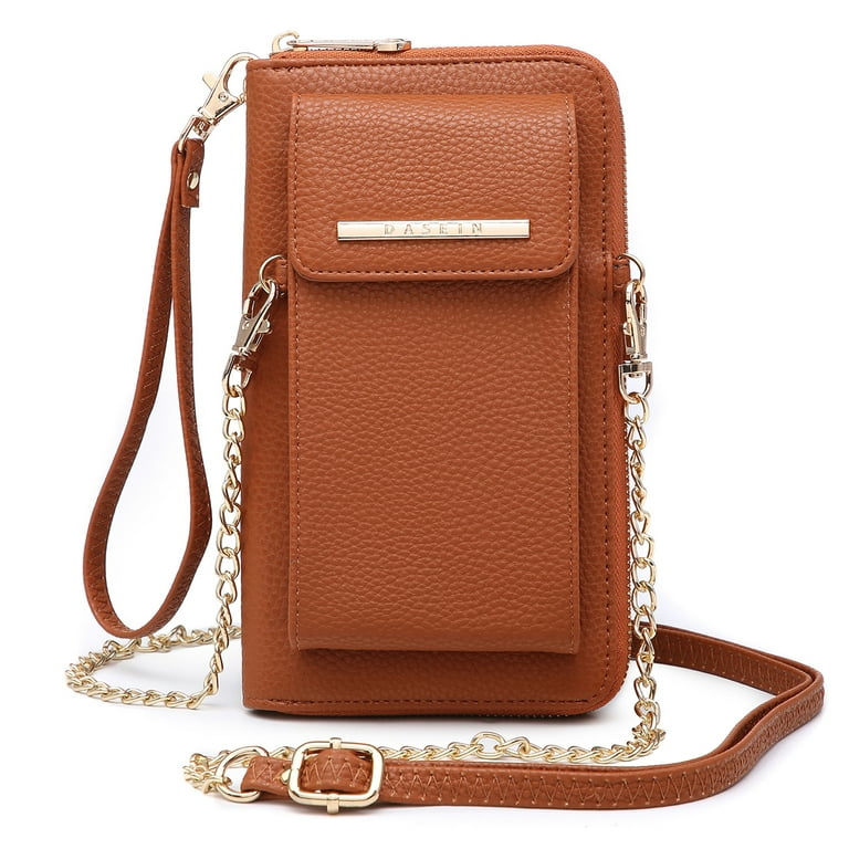 Dasein Cellphone Wallet Purse Phone Pouch Wristlet Clutch Crossbody Shoulder Bag 12 Slots Walmart