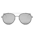 thumbnail image 1 of Dasein Classic UV Aviator Mirrored Flat Lens Sunglasses, 1 of 4