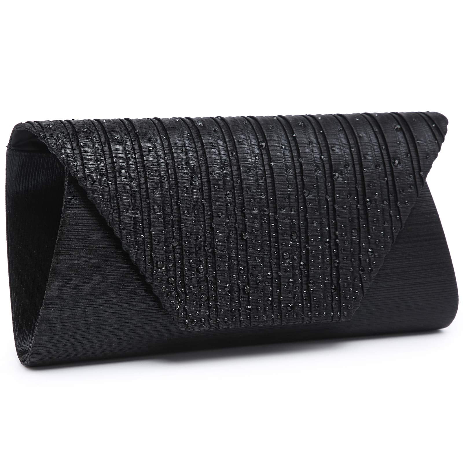 Teal Clutch Purse Dasein Women's Rhinestone Evening Clutch - Sparkly Faux Suede Purse With Chain For Wedding & Party Idepet Friends Letter Print Tie Dye Hoodie