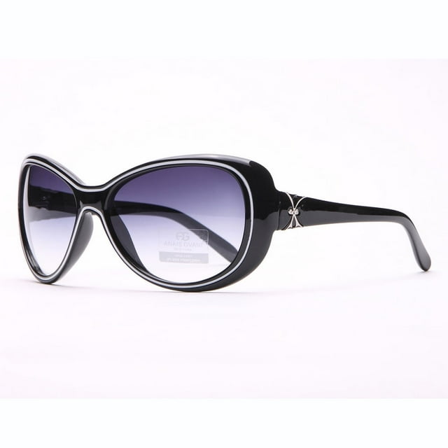 Dasein Fashion Wide Sunglasses with Outline Accent UV Polarized