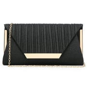 DASEIN Glitter Clutch Purses Women Evening Bags Flap Envelope Cluthes Formal Handbags Wedding Party Prom Purse