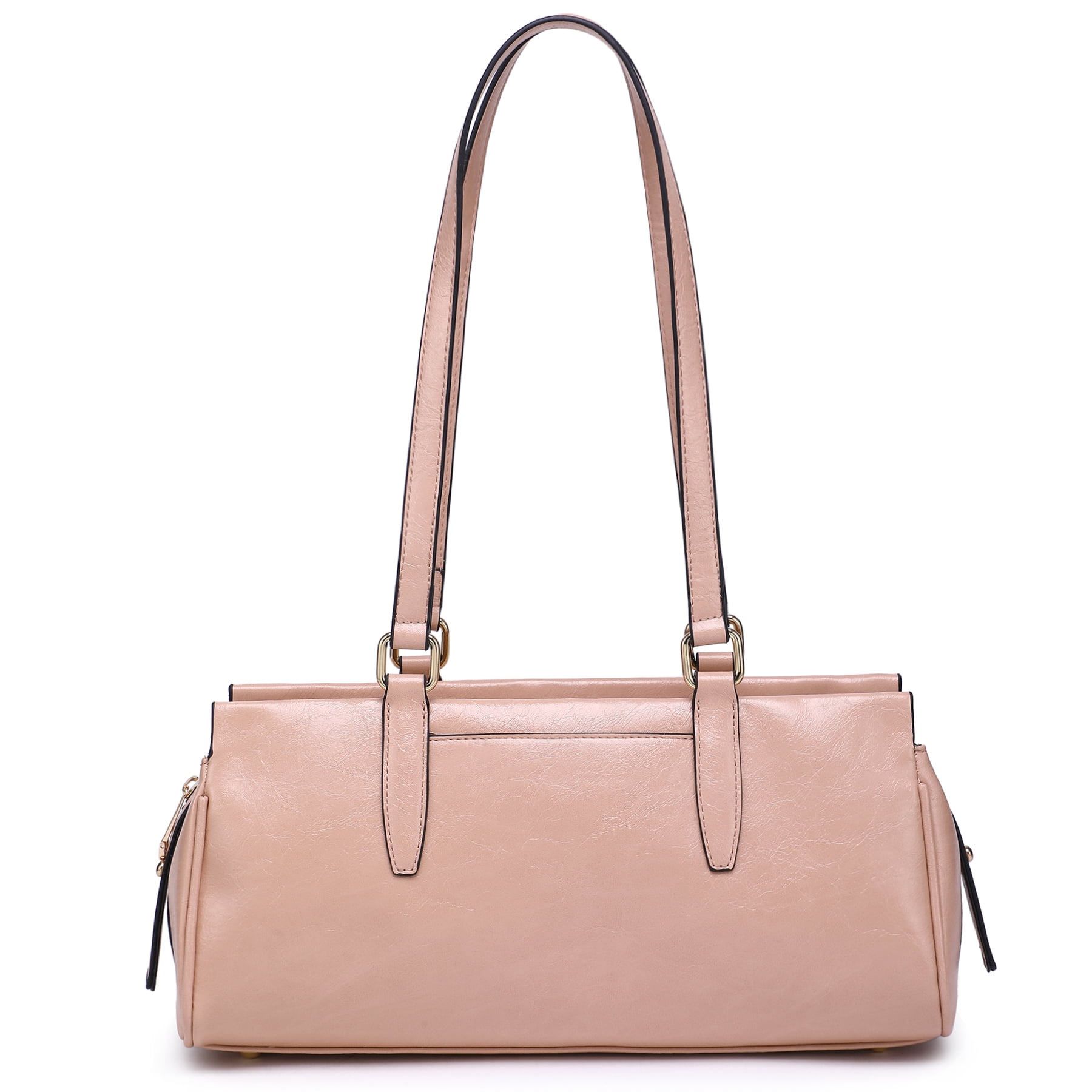 Dasein Hobo Bags for Women Soft Vegan Leather Shoulder Handbags Purses with 3 Compartments, Multi Pockets