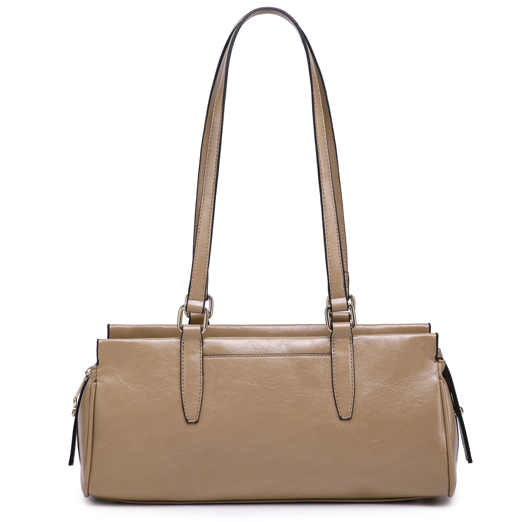 Dasein Hobo Bags for Women Soft Vegan Leather Shoulder Handbags Purses with 3 Compartments, Multi Pockets