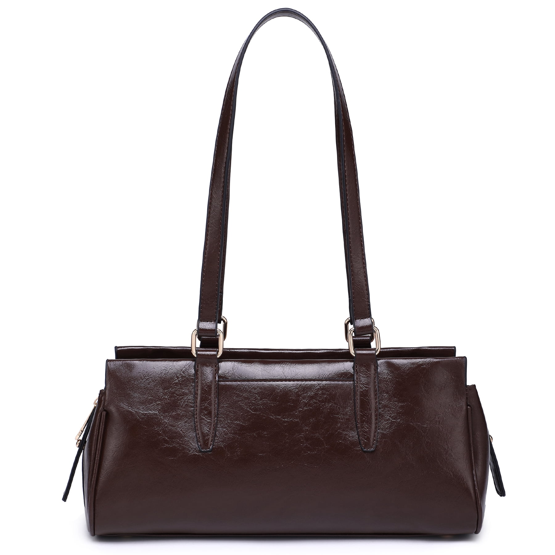 Dasein Hobo Bags for Women Soft Vegan Leather Shoulder Handbags Purses with 3 Compartments, Multi Pockets