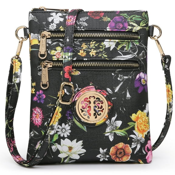 Dasein Medium Crossbody Bags for Women Handbag Lightweight Crossbody Purses with Multi Pockets