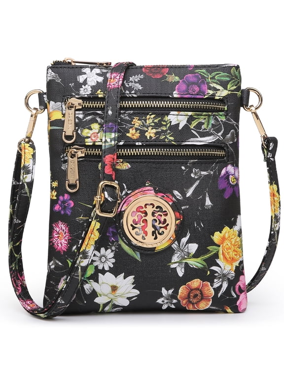 Medium Crossbody Bags for Women Handbag Lightweight Crossbody Purses with Multi Pockets