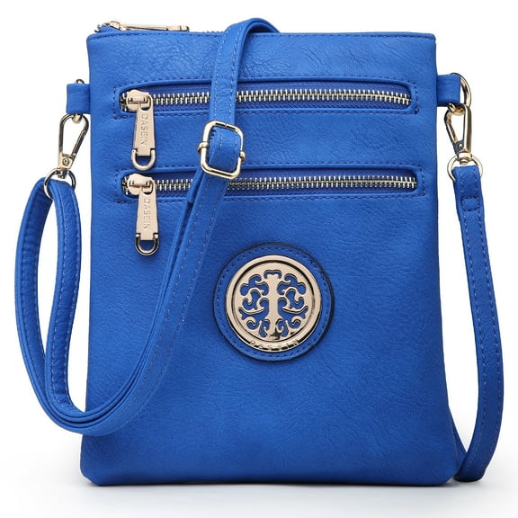 Dasein Medium Crossbody Bags for Women Handbag Lightweight Crossbody Purses with Multi Pockets