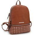 thumbnail image 1 of Dasein Medium Faux Leather Spiked Studded Backpack, 1 of 3