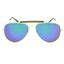Dasein Metal Aviator Polarized Sunglasses with 100% UV Protection