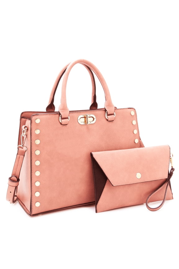 Purses and Handbags for Women Satchel Bags top Handle Shoulder Bag Work Tote Bag with Matching Wallet