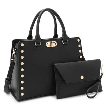 Dasein Purses and Handbags for Women Satchel Bags top Handle Shoulder Bag Work Tote Bag with Matching Wallet