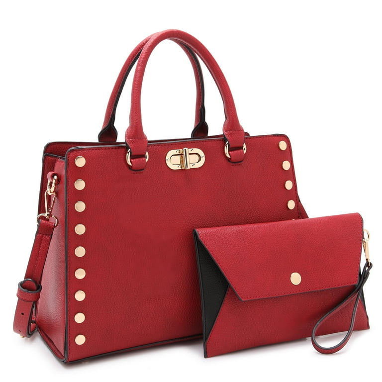 Dasein Purses and Handbags for Women Satchel Bags top Handle Shoulder Bag Work Tote Bag with Matching Wallet Walmart