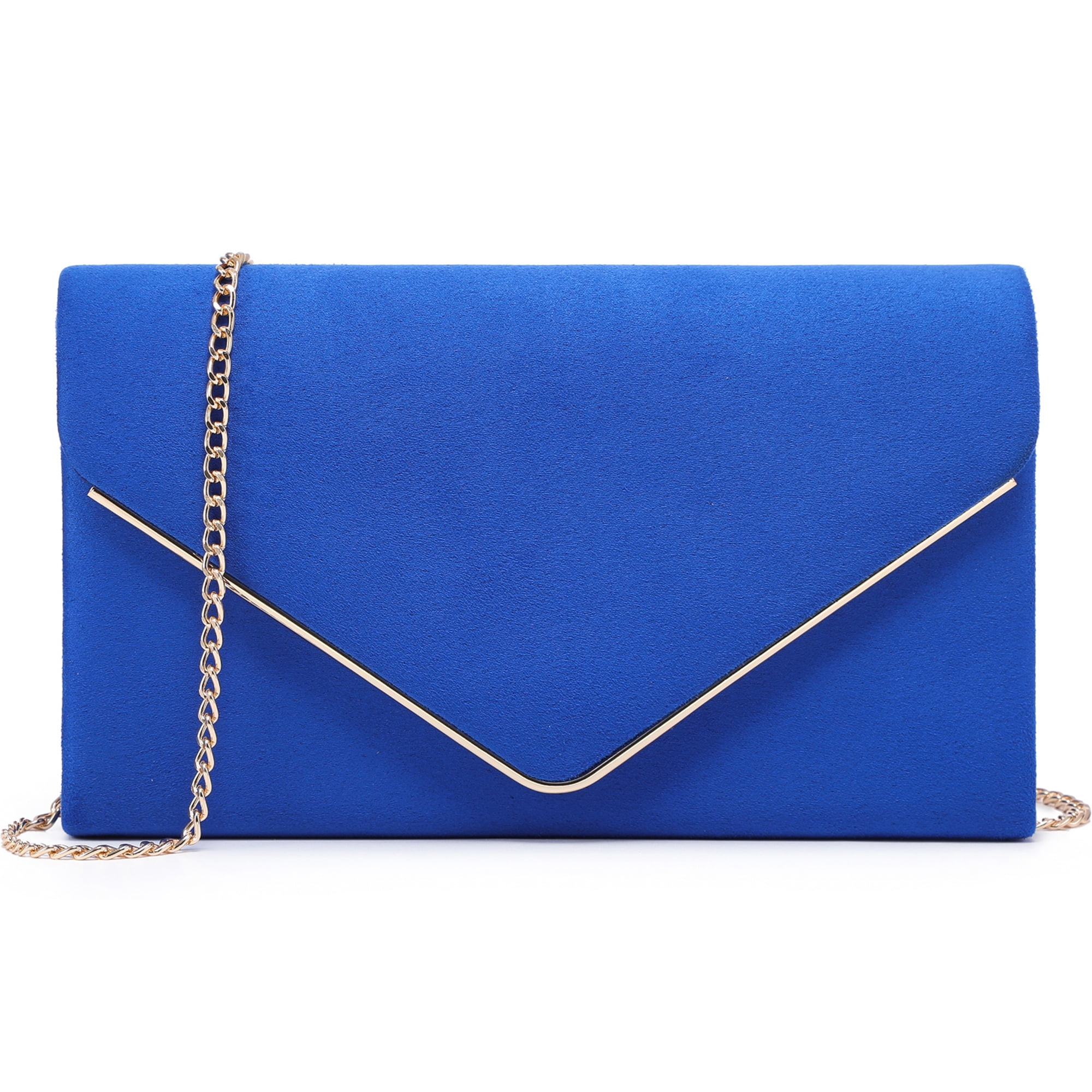 Address The Room Faux Leather Clutch in Stone