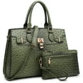 thumbnail image 1 of Dasein Women Handbags and Purses Ladies Shoulder Bag Top Handle Satchel Tote Work Bag with Matching Clutch, 1 of 8