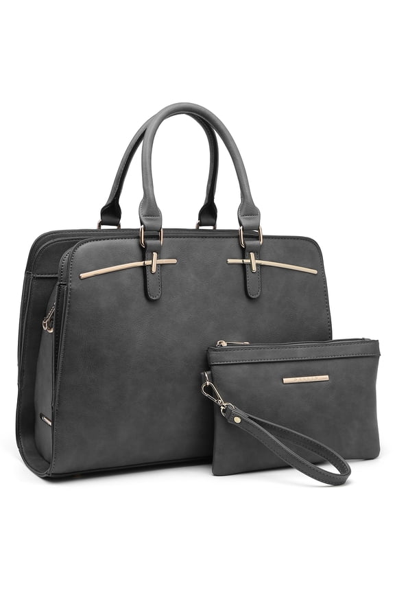 Women Satchel Handbags Shoulder Purses Totes Top Handle Bags With Matching Wallet