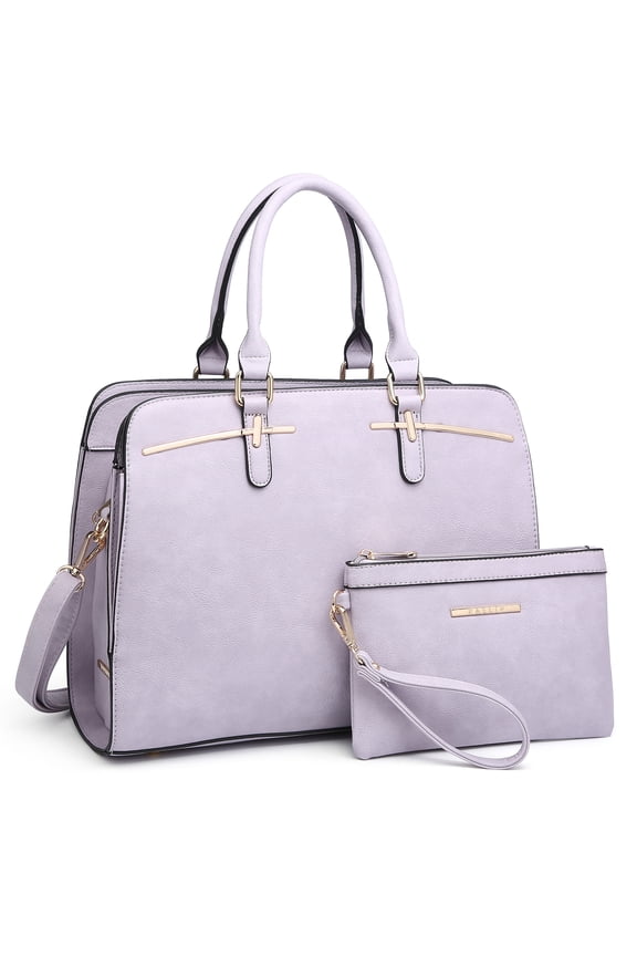 Women Satchel Handbags Shoulder Purses Totes Top Handle Bags With Matching Wallet
