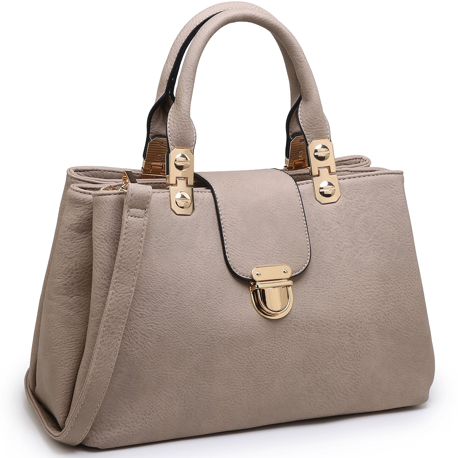 Dasein Women Satchel Handbags Top Handle Purse Medium Tote Bag