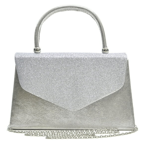Dasein Women's Evening Bag Party Clutches Wedding Purses Cocktail Prom Handbags with Frosted Glittering