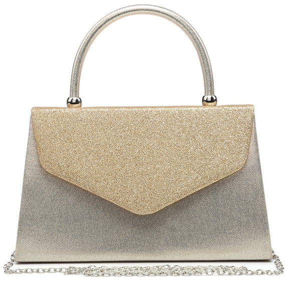 Dasein Women's Evening Bag Party Clutches Wedding Purses Cocktail Prom Handbags with Frosted Glittering