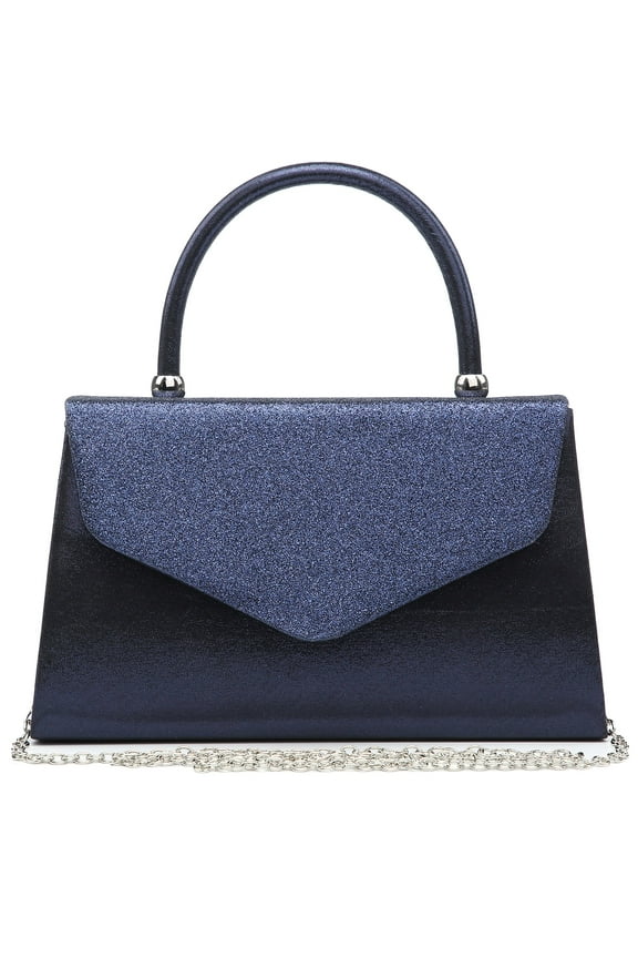 Women's Evening Bag Party Clutches Wedding Purses Cocktail Prom Handbags with Frosted Glittering