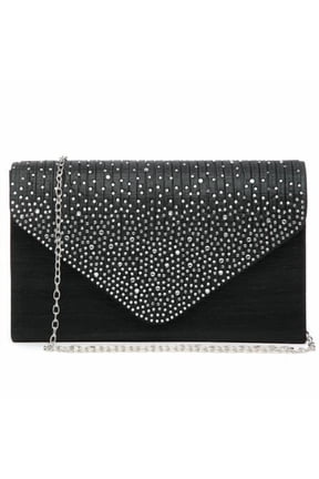 Dasein Women's Evening Bags Envelope Handbag Party Prom Clutch Purse Shoulder Cross Body Bag